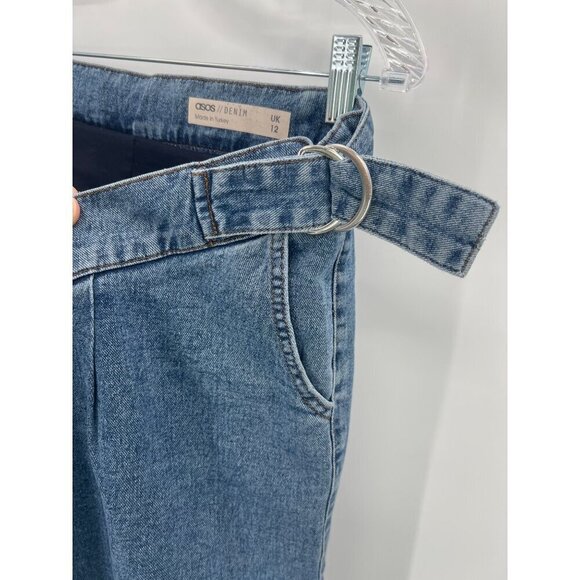 ASOS Women's Maternity Boyfriend Jeans Size US 8 UK 12 NWT - Picture 6 of 13